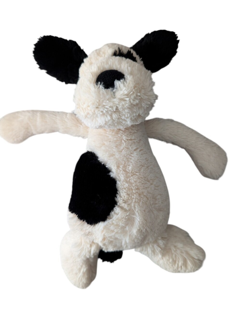 Jellycat Bashful Black & Cream Pup